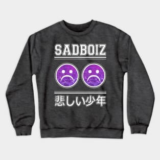 SadBoiz sad emoji Lean Jersey Crewneck Sweatshirt